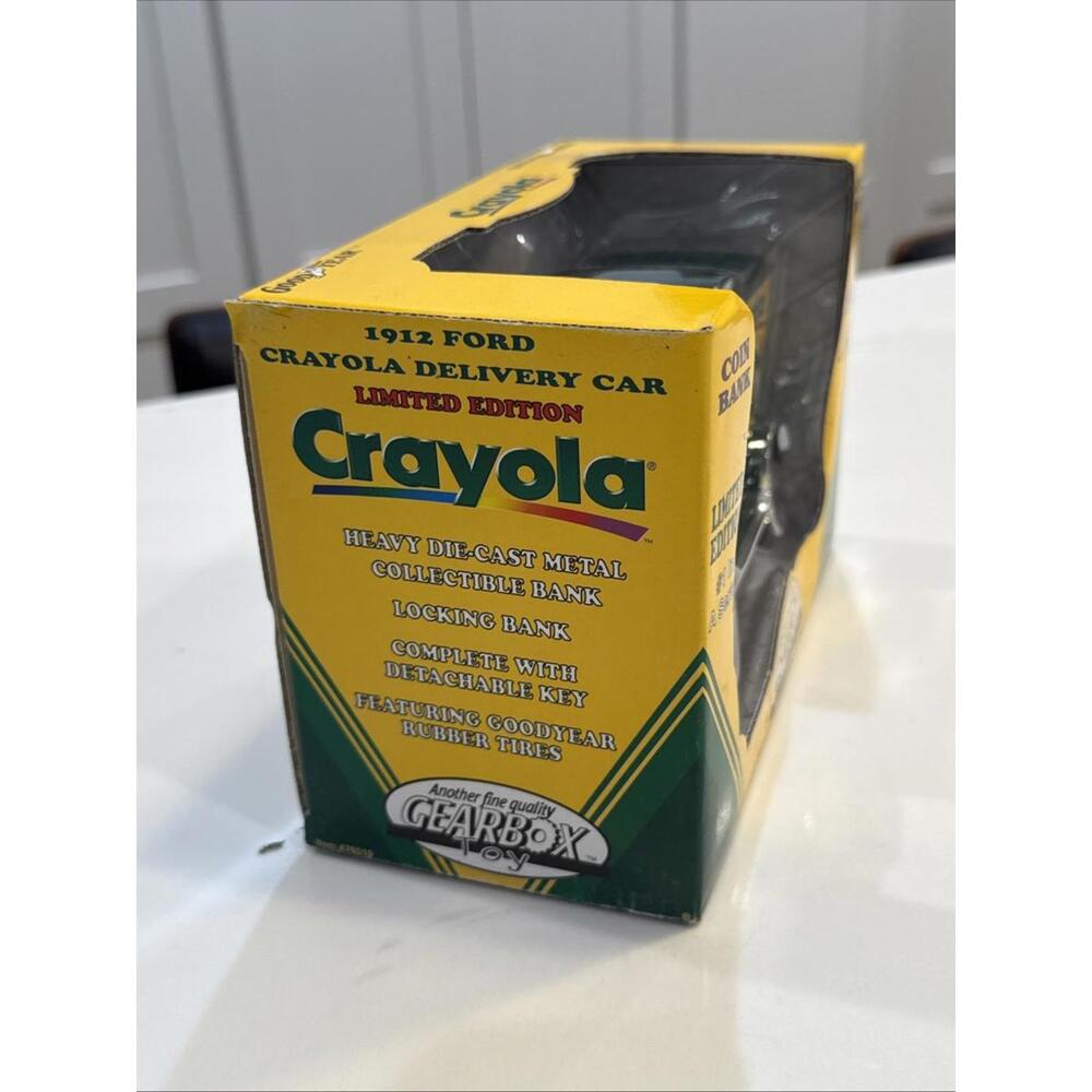 Gearbox Ford Crayola Truck Coin Bank No. 1 Limited Edition Vintage Toy NOS 1998 - Picture 3 of 7